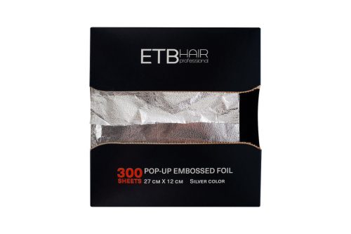 ETB Eldobható Dombornyomott Előre Vágott Alufólia 300db 27x12cm