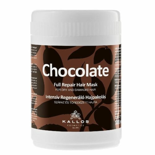 Kallos Chocolate Teljeskörű Intenzív  Hajregeneráló Maszk 1000ml