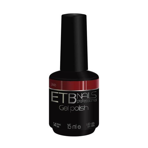 ETB Nails Gél Lakk 346 Mistress Red 15ml