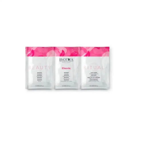 Byotea Body Elastic Ritual – Bőrfeszesítő és Hidratáló Testápoló Mintaszett (3x3 ml)