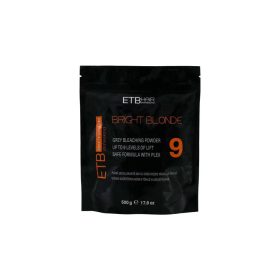   ETB Hair Professional Bright Blonde Szürke Szőkítőpor 9 Szint Világosítással 500g | Kiszerelés: 500 g