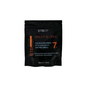   ETB Hair Professional Kék Szőkítőpor 7 Szint Világosítással 500g | Kiszerelés: 500 g