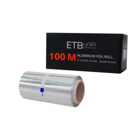   ETB Eldobható Alumínium Fólia 100m x 12cm 12 Mikron Vastagságú Tekercs