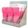 ETB Hair Professzionális Hajbontó Kefe Készlet Display Pink 9db