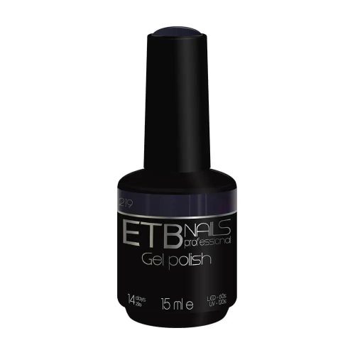 ETB Nails Gél Lakk 219 Deep Violet 15ml | Kiszerelés: 15 ml