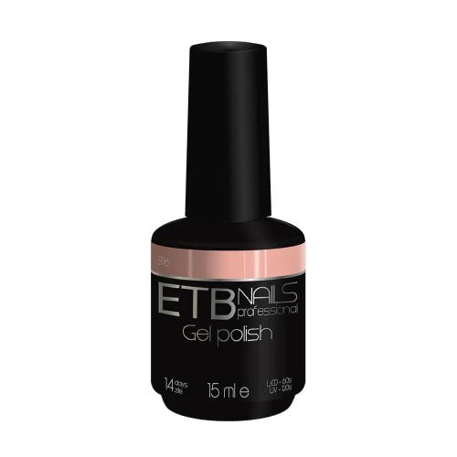 ETB Nails Gél Lakk 316 Cheeky 15ml | Kiszerelés: 15 ml