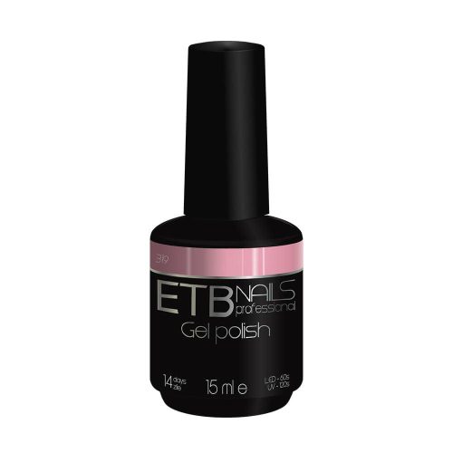 ETB Nails Gél Lakk 319 Matte Pink 15ml | Kiszerelés: 15 ml