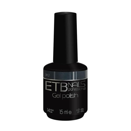 ETB Nails Gél Lakk 362 Carbon Trace 15ml | Kiszerelés: 15 ml