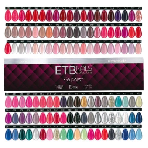 ETB Nails 414 Exotic Green Gél Lakk 15ml | Kiszerelés: 15 ml