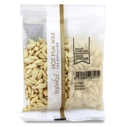 ItalWax Elasztikus Gyantagyöngy Fehér Csokoládé 100g | Kiszerelés: 100 g
