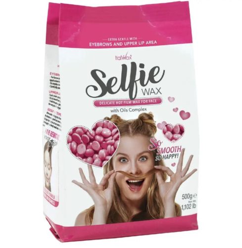 ItalWax Selfie Elasztikus Gyanta Arcra 500g | Kiszerelés: 500 g