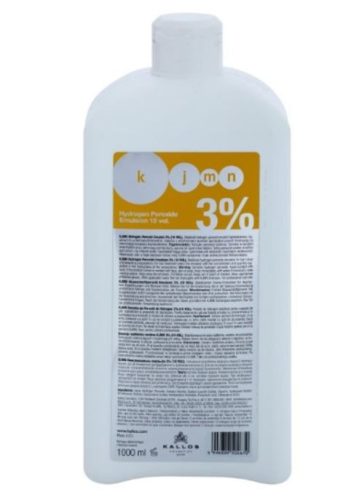 Kallos Hydrogen Peroxide Emulsion 3% 10vol 1000ml