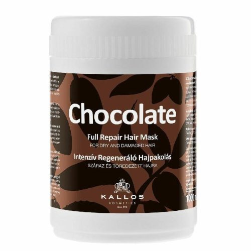 Kallos Chocolate Teljeskörű Intenzív  Hajregeneráló Maszk 1000ml | Kiszerelés: 1000 ml