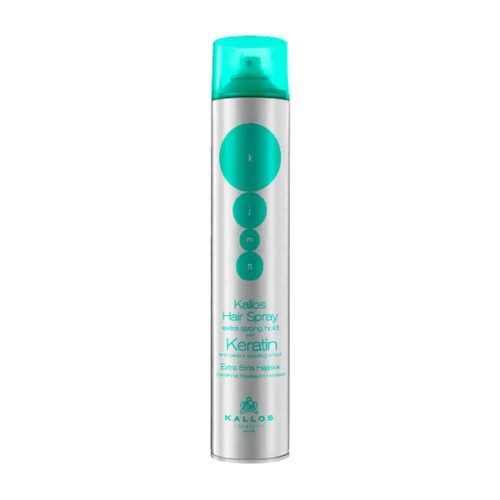 Kallos KJMN Extra Erős Keratinos Hajlakk UV Védelemmel 750ml