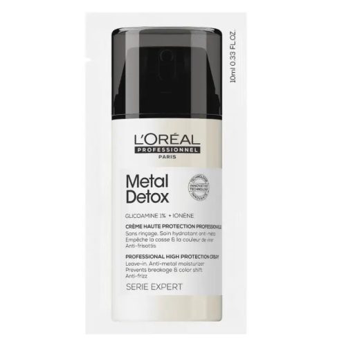 L'Oréal Professionnel Metal Detox Hővédő Krém Fémrészecskék Eltávolítására | Kiszerelés: 10ml
