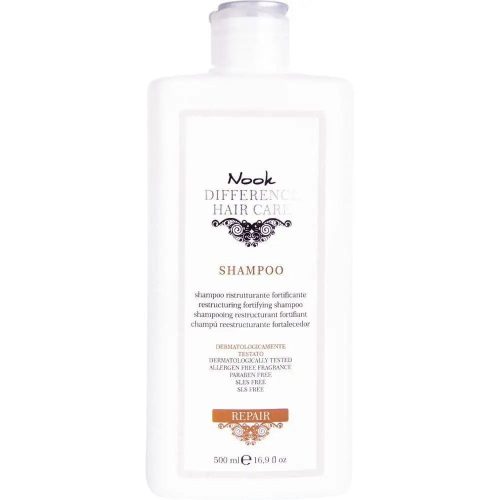 Nook Difference Erősítő Regeneráló Sampon Száraz És Élettelen Hajra | Kiszerelés: 500 ml