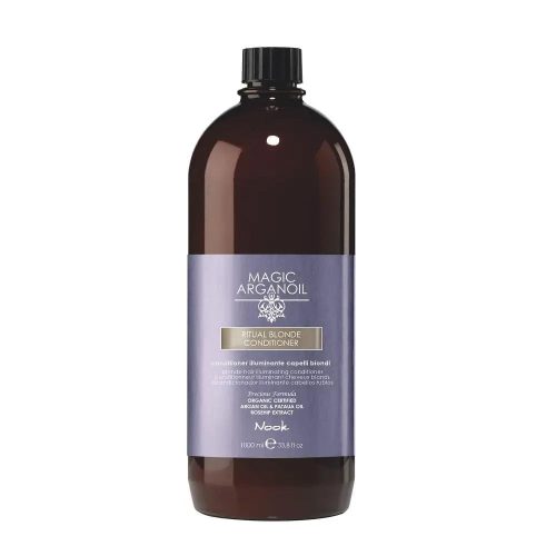 Nook Magic Arganoil Szőke Világosító Hajbalzsam | Kiszerelés: 1000 ml