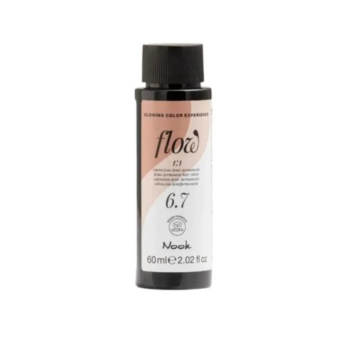 Nook Flow Féltartós Ammóniamentes Hajszínező Olaj 60ml | Árnyalatok: 6.7
