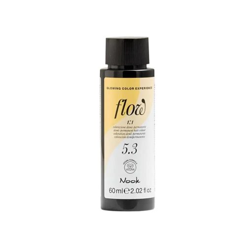 Nook Flow Féltartós Ammóniamentes Hajszínező Olaj 60ml | Árnyalatok: 5.3