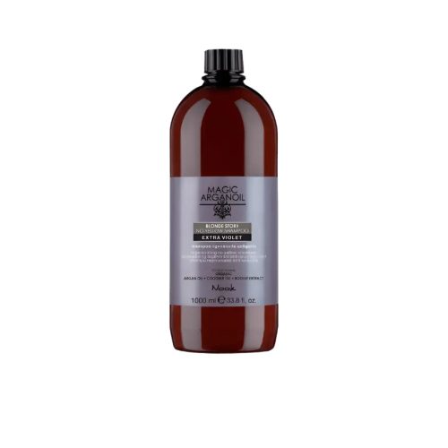 Nook Magic Arganoil No-Yellow Sampon Szőke Hajra | Kiszerelés: 1000 ml