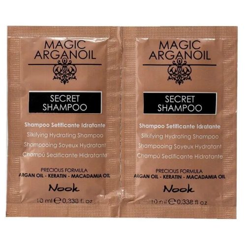 Nook Magic Arganoil Secret Hidratáló Sampon Minden Hajtípusra | Kiszerelés: 10 ml