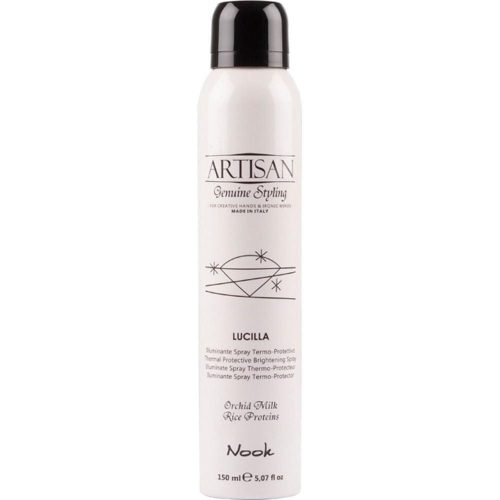 Nook Artisan Lucilla Fényesítő Hővédő Hajlakk 150ml | Kiszerelés: 150 ml