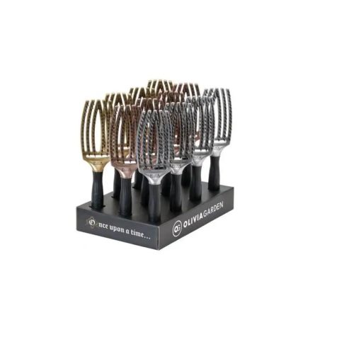 Olivia Garden Fingerbrush Iconic Trinity Hajfeke Display 12db