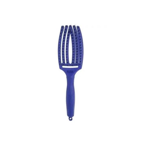 Olivia Garden Fingerbrush Care Iconic Blue Jeans Közepes Hajkefe