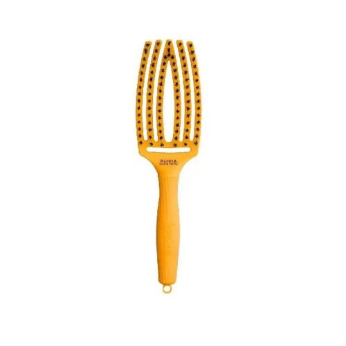 Olivia Garden Fingerbrush Care Iconic Yellow Sunshine Közepes Hajkefe