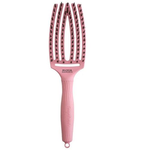 Olivia Garden Think Pink Fingerbrush Hajkefe Soft Pink