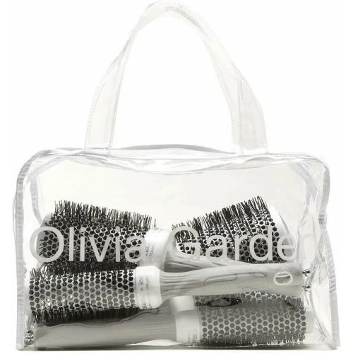 Olivia Garden Expert Shine White Kefe Szett (20+25+35+45+55)