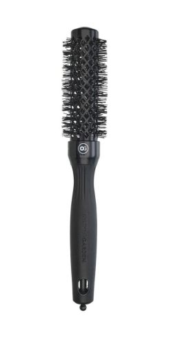 Olivia Garden Expert Blowout Shine Black Körkefe 25mm