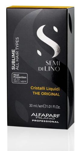 Alfaparf Milano Semi Di Lino Sublime Cristalli Liquidi Hajvégápoló Olaj | Kiszerelés: 30 ml