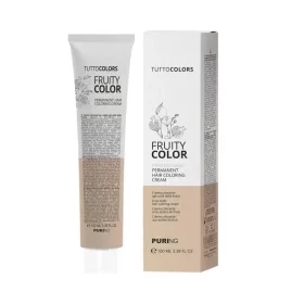   Puring Fruity Color Tartós Hajfesték | Árnyalatok: 1.0 Fekete Természetes | Kiszerelés: 100 ml
