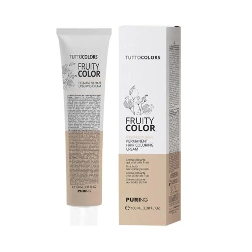 Puring Fruity Color Tartós Hajfesték | Árnyalatok: 1.0 Fekete Természetes | Kiszerelés: 100 ml