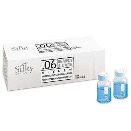 Silky X-Trim Kezelés 10x10ml – Intenzív Ápolás Zsíros Fejbőrre és Hajra | Kiszerelés: 10x10 ml