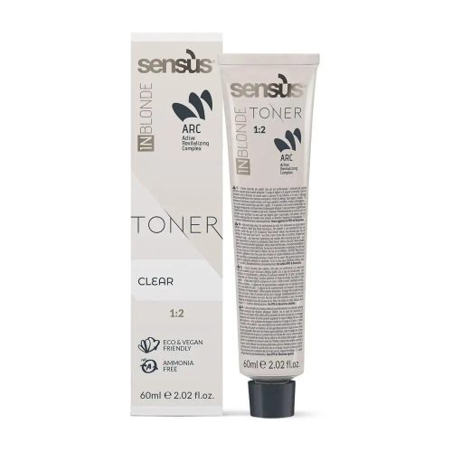 Sensus InBlonde Ammóniamentes Toner | Árnyalatok: CLEAR | Kiszerelés: 60 ml