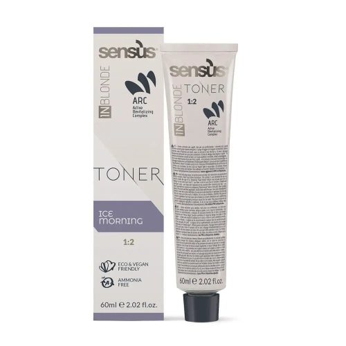 Sensus InBlonde Ammóniamentes Toner | Árnyalatok: ICE MORNING | Kiszerelés: 60 ml