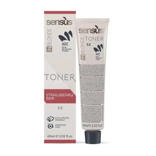 Sensus InBlonde Ammóniamentes Toner | Árnyalatok: STRAWBERRY BAR-ROZ | Kiszerelés: 60 ml