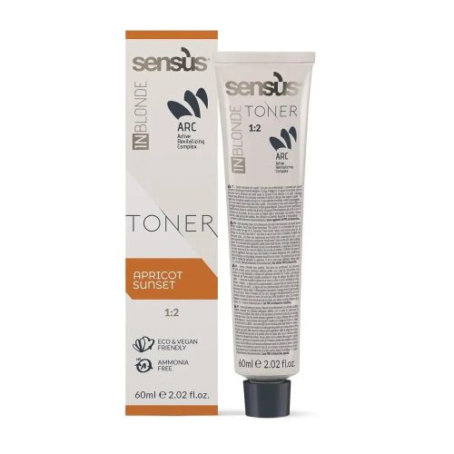 Sensus InBlonde Ammóniamentes Toner | Árnyalatok: APRICOT SUNSET | Kiszerelés: 60 ml