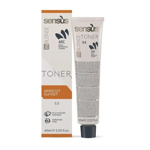 Sensus InBlonde Ammóniamentes Toner | Árnyalatok: APRICOT SUNSET-PIERSICA | Kiszerelés: 60 ml