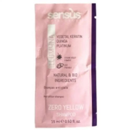 Sensus Zero Yellow Hamvasító Sampon | Kiszerelés: 15 ml