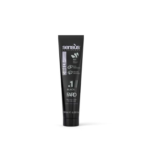 Sensus Direkt Fard Szinező Pakolás | Árnyalatok: 1 BLACK-NEGRU | Kiszerelés: 180 ml