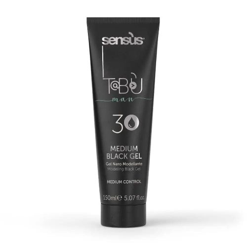 Sensus Tabu Man 3 Közepes Tartású Fekete Hajzselé 150ml | Kiszerelés: 150 ml