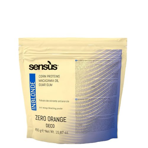 Sensus InBlonde Zero Orange Blue 7 Tónusú Kék Szőkítőpor 450g