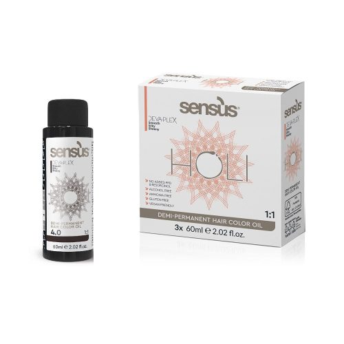 Sensus Holi Féltartós Hajfesték | Árnyalatok: 10.0 Természetes platina | Kiszerelés: 60 ml