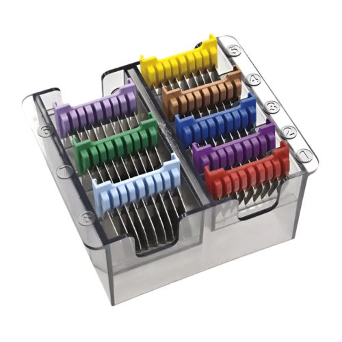 Moser 3-25mm Professzionális Rozsdamentes Toldófésű Készlet 8db