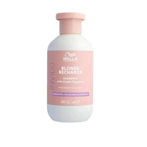 Wella Invigo Blonde Recharge Cool Blonde Șampon | Kiszerelés: 300ml