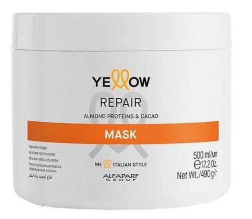 Yellow Repair Hajregeneráló Maszk Sérült Hajra 250ml | Kiszerelés: 500 ml